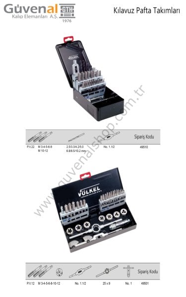 Kılavuz Pafta Takımı