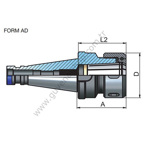 ISO 30 Pens Başlığı DIN 6391 Pens DIN 6388