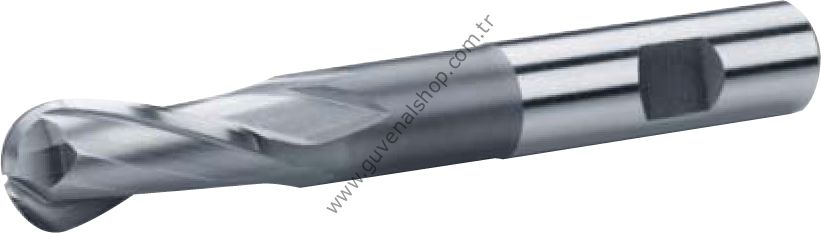 İki Ağızlı Kısa Küresel Freze