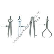 Hassas Yaylı Çizim Pergelleri