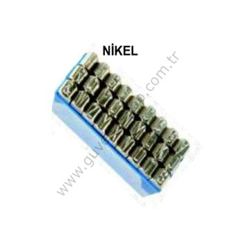 Nikel Paslanmaz Harf Set