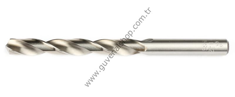 Silindirik Saplı Kısa Matkap Ucu - Taşlanmış