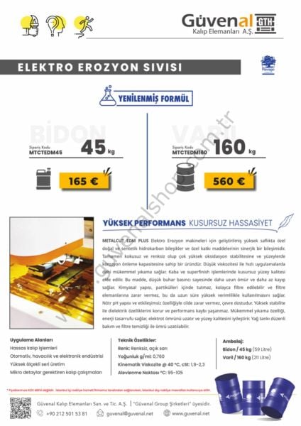Elektro Erozyon Sıvısı