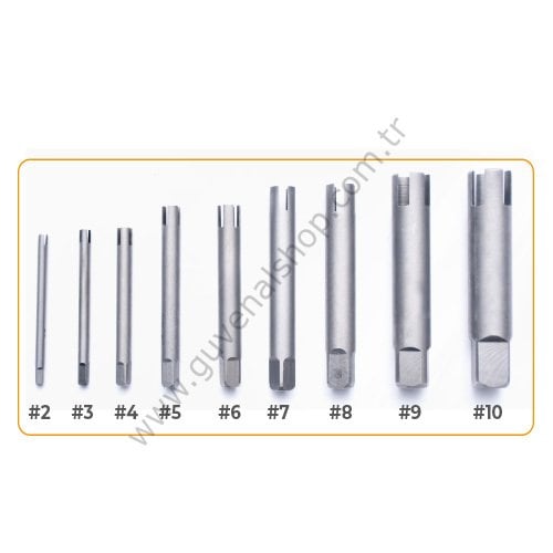 Kırık Klavuz Çıkarma 9 ' lu Set
