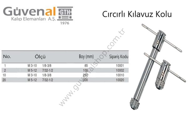 Cırcırlı Kılavuz Kolu